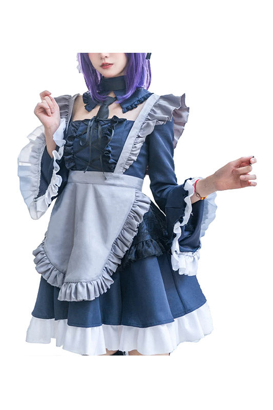 Anime My Dress-Up Darling Kitagawa Marin Female Lolita Dress Wings Wigs Fantasia Outfits Halloween Suits