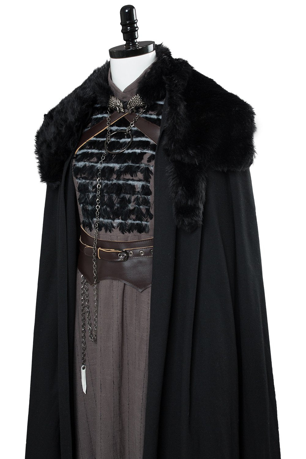 Game of Thrones Sansa Stark Outfit Cosplay Costume GOT Women Halloween Costume