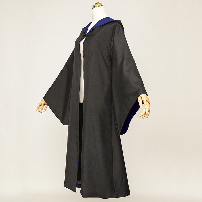 Harry Potter Hogwarts school uniform cloak Movie Cosplay Costume