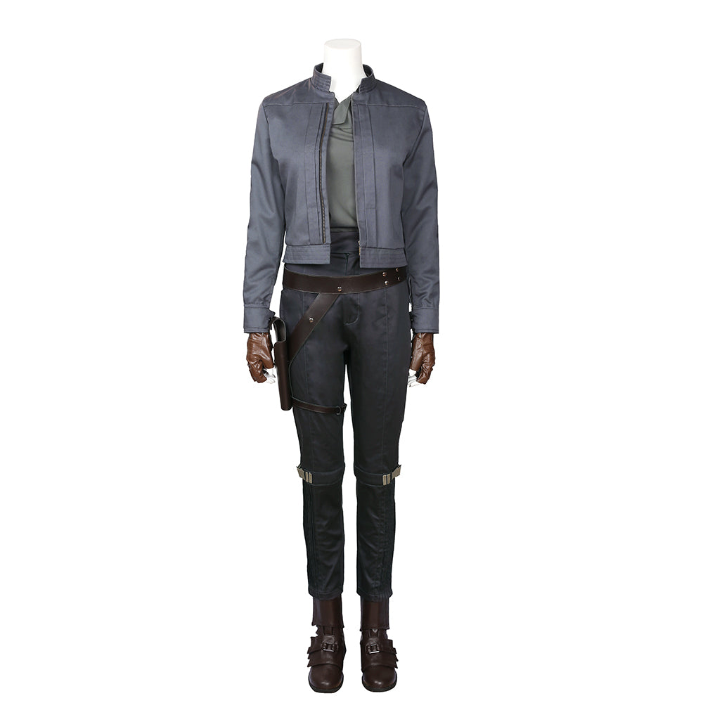 Rogue One A Star Wars Story Jyn Erso Movie Cosplay Costume