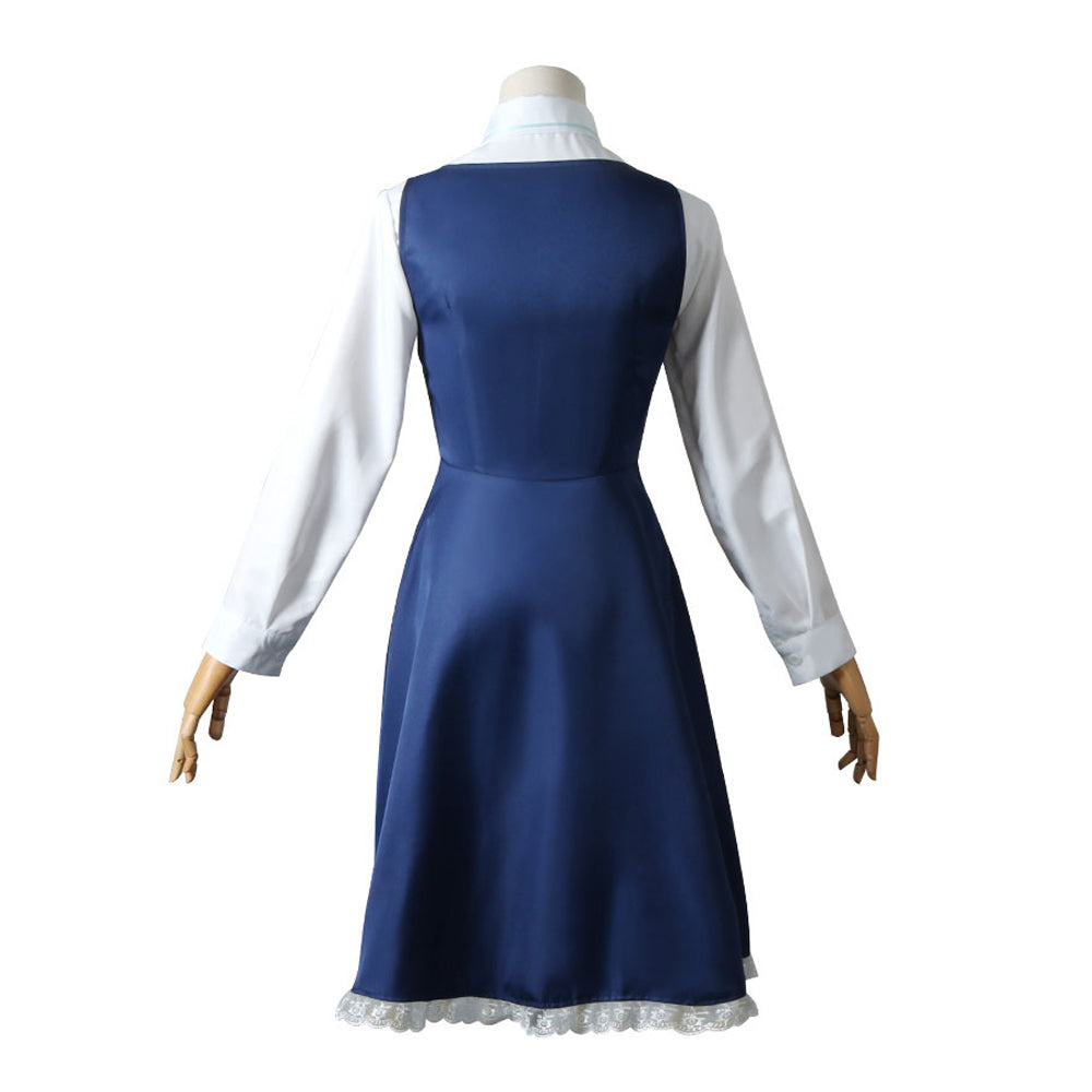 Anime SPY x FAMILY Anya Forger Blue Dress Cosplay Costume