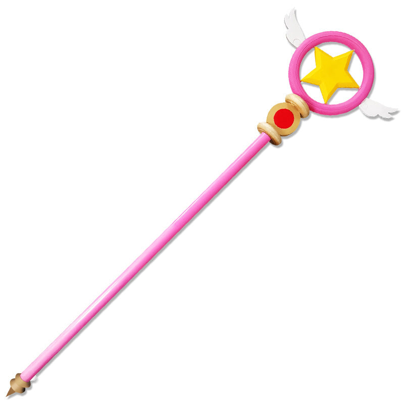 Cardcaptor Sakura Kinomoto Sealing Wand Star Wand Cosplay Weapon