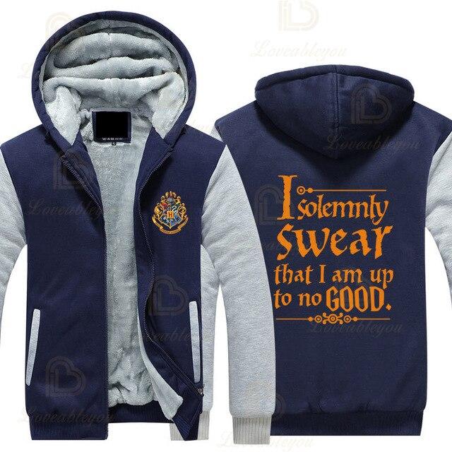Fans Wear Winter Hoodie With Pocket Casual Coat Movie Cosplay Costume Hoodies