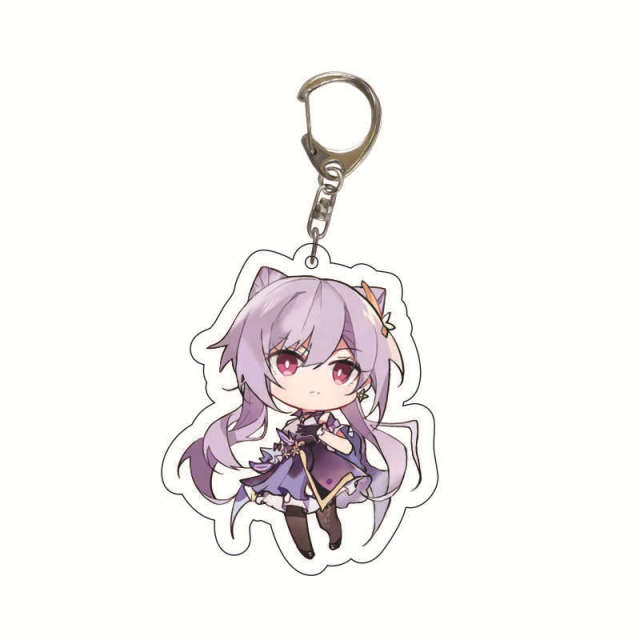 Genshin Impact Cosplay Keychain