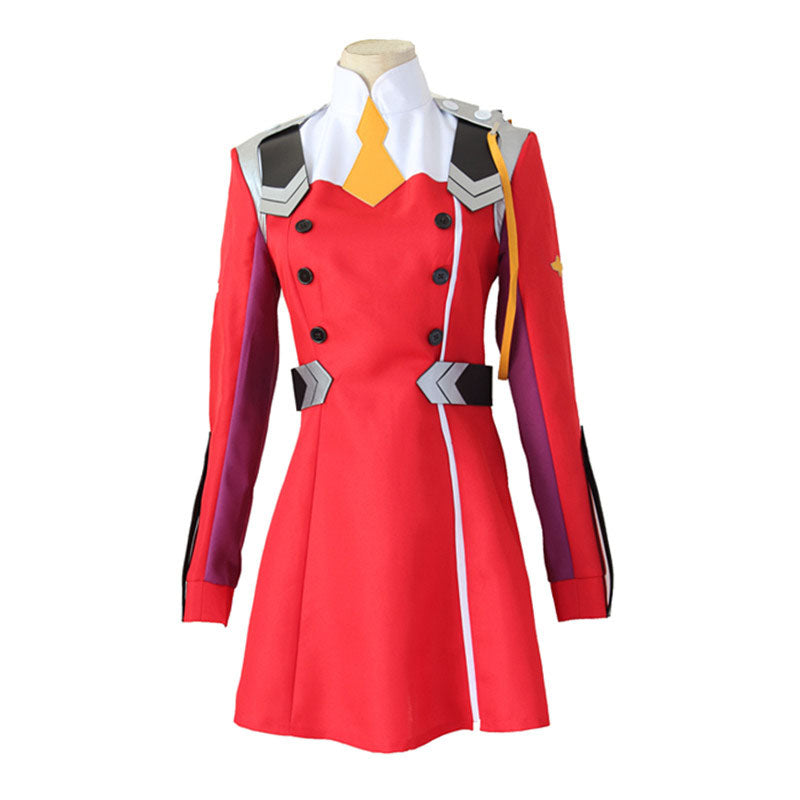 DARLING in the FRANXX ZERO TWO Red Dress Cosplay Costume