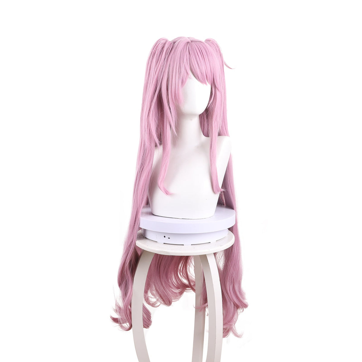 Game GODDESS OF VICTORY NIKKE Yuni Pink Long Cosplay Wig