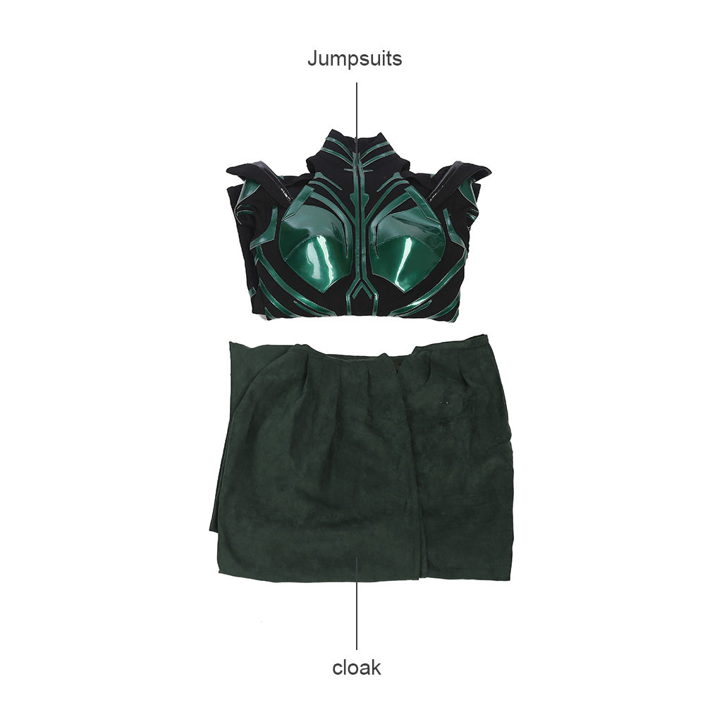 Thor Ragnarok Hela Movie Cosplay Costume