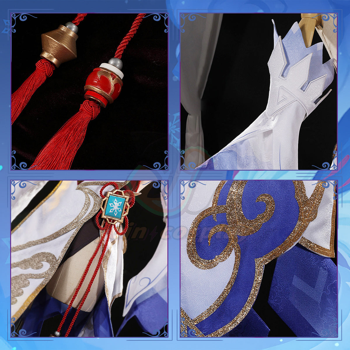 Genshin Impact Ganyu Cosplay Costume