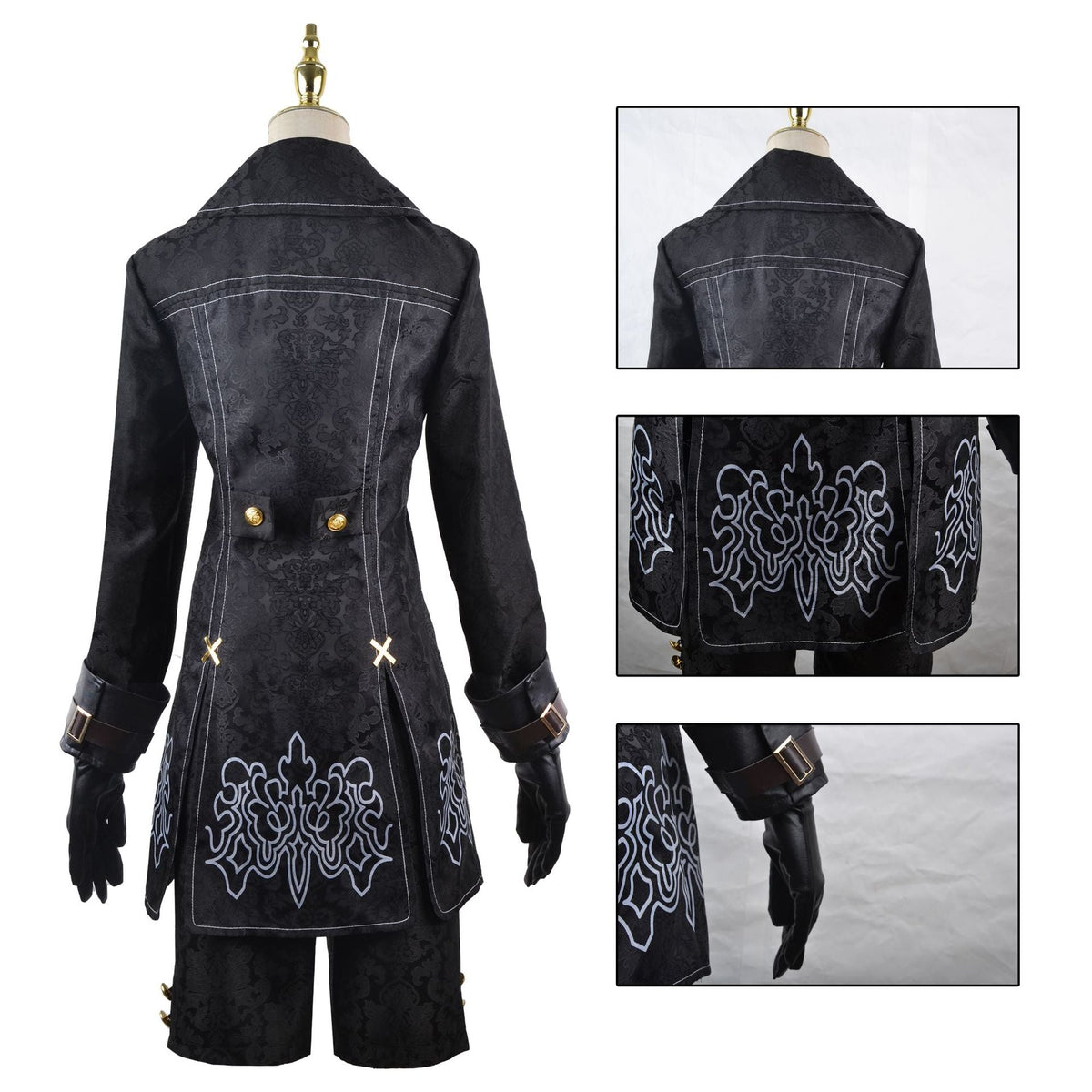Game NieR Automata 9S Cosplay Costume