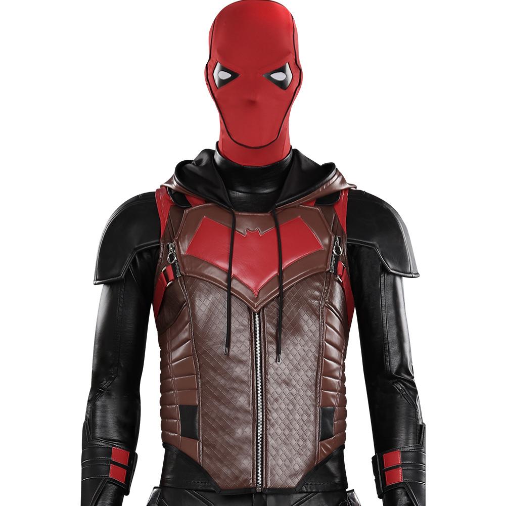 Gotham Knights Red Hood Jason Todd Outfits Halloween Carnival Suit Cosplay Costume