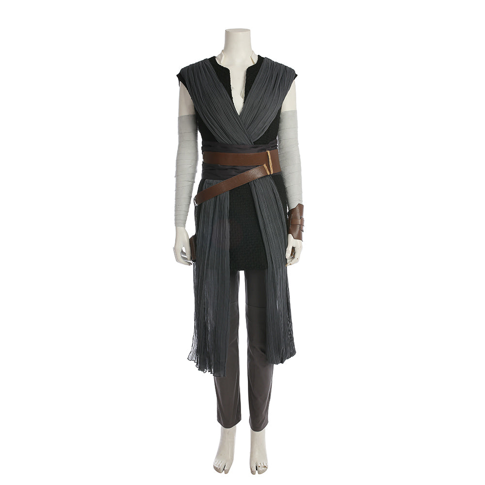 Star Wars The Last Jedi Rey Movie Cosplay Costume