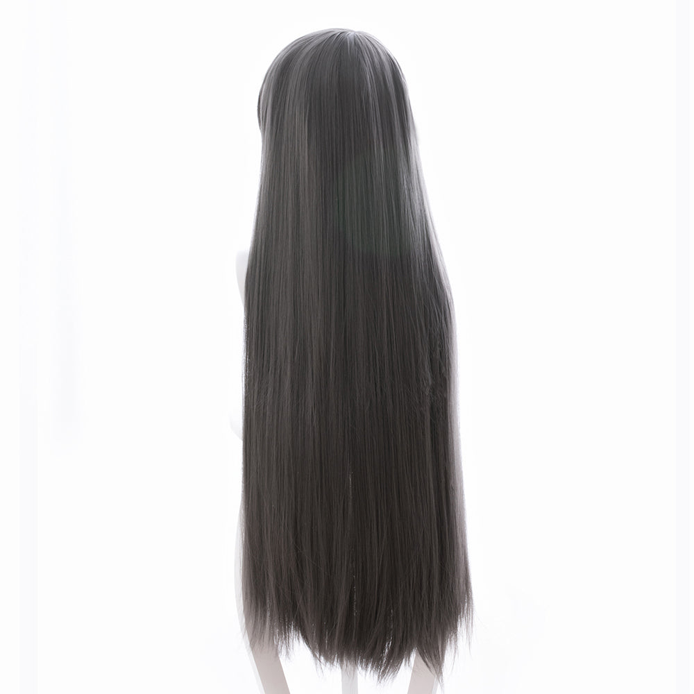 Anime Rascal Does Not Dream of Bunny Girl Senpai Sakurajima Mai Dark grey Long Cosplay Wig
