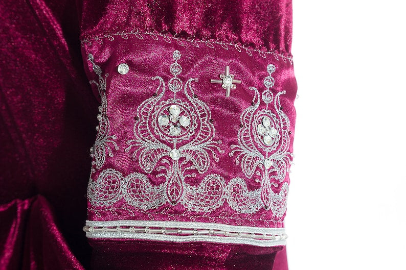 Elven Bride Dress, Elven Wedding Dress, Long Sleeve Wedding Dress, Fairy Wedding, Elven Dress, Medieval Wedding Dress, Princess Dress
