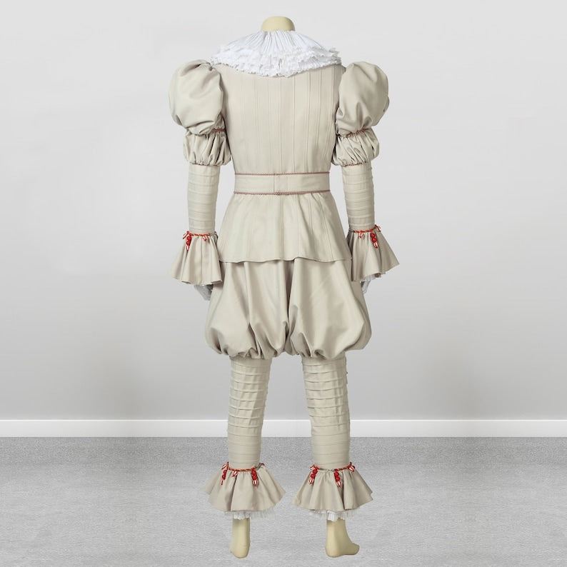 IT chapter 2 Pennywise Costume Cosplay Suit the Dancing Clown Halloween Outfit