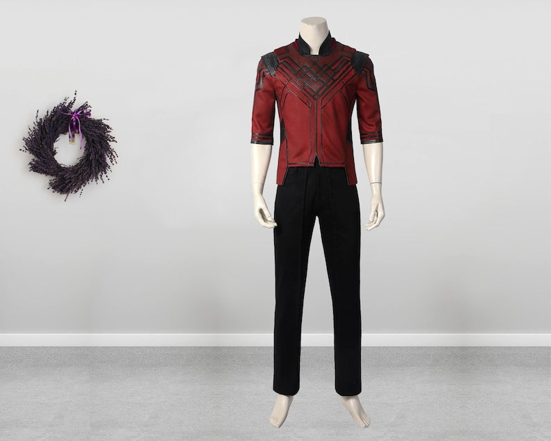 Shang-Chi Costume Cosplay Suit Jacket Shang-Chi and the Legend of the Ten Rings Men&#39;s Outfit