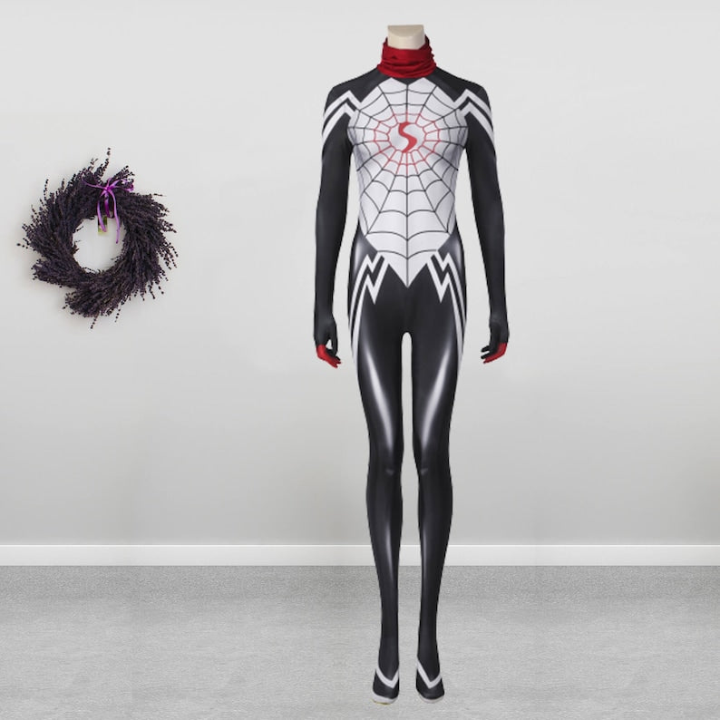 Silk Cindy Moon Costume Cosplay Jumpsuit Bodyuit Outfit