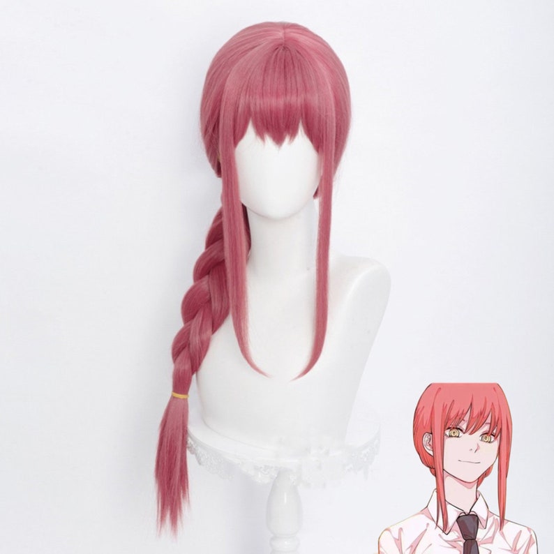 Makima Cosplay Wig, Women Cosplay Wig, Anime Cosplay