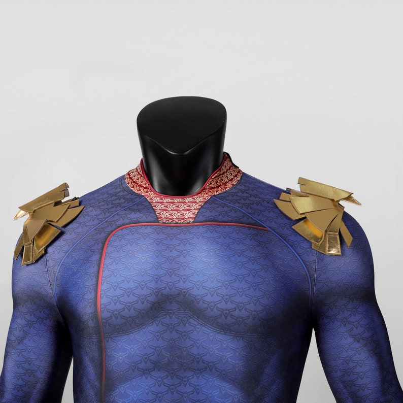 The Homelander Costume Cosplay Bodysuit Halloween Men&#39;s Outfit