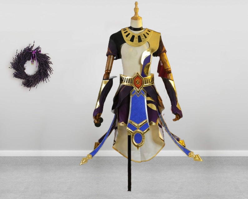 Genshin Impact Cyno Costume Cosplay Suit Men&#39;s Outfit