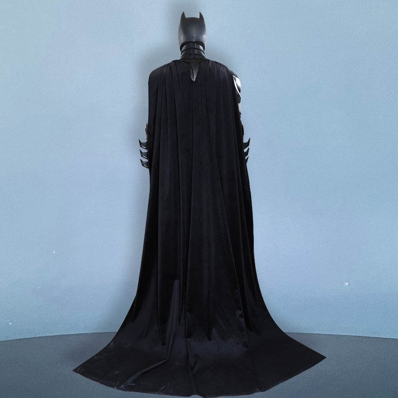Bat Costume Suit The Dark Knight Black Battle Cosplay Suit Halloween Cosplay Party Suit