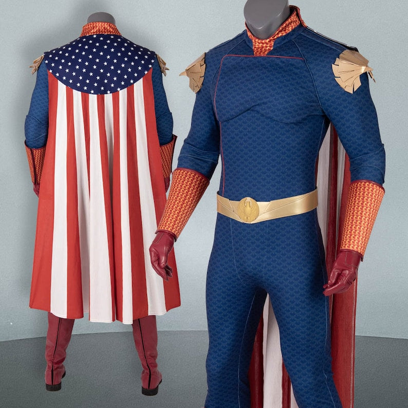 The Boys The Homelander Cosplay Costume Suit Halloween Party Suit