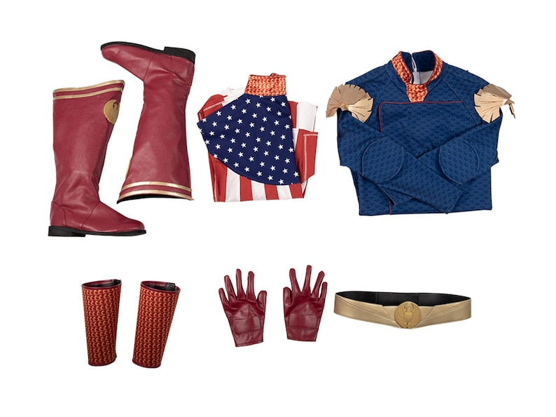 The Boys The Homelander Cosplay Costume Suit Halloween Party Suit