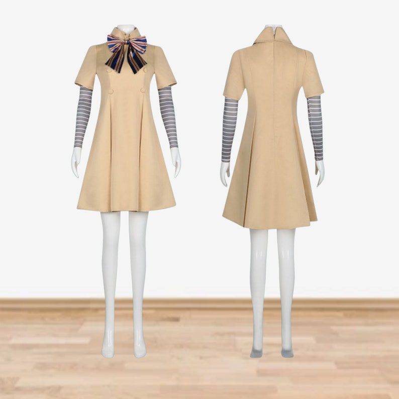 Megan Cos Dress, Horror Movies M3GAN Cos Suit Halloween Costume Full Set Outfit