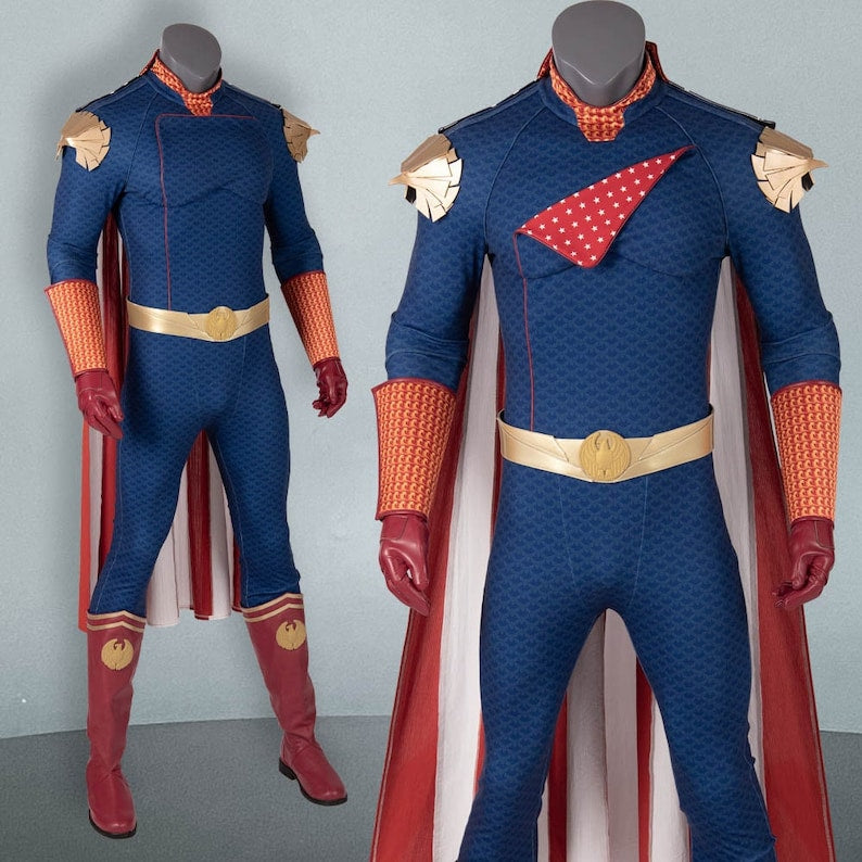 The Boys The Homelander Cosplay Costume Suit Halloween Party Suit