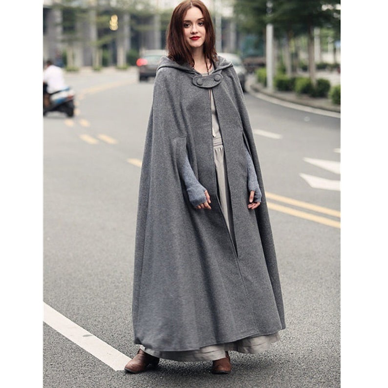 Elf Cloak, Cosplay Cloak, Hooded Cloak