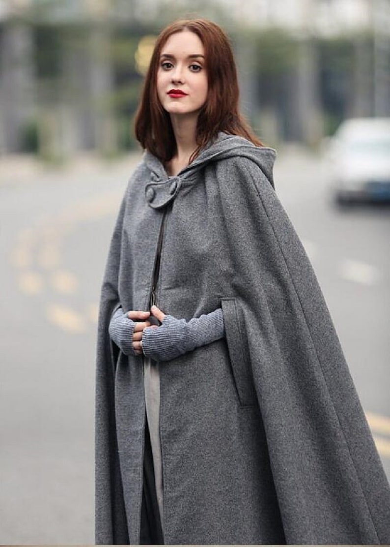 Elf Cloak, Cosplay Cloak, Hooded Cloak