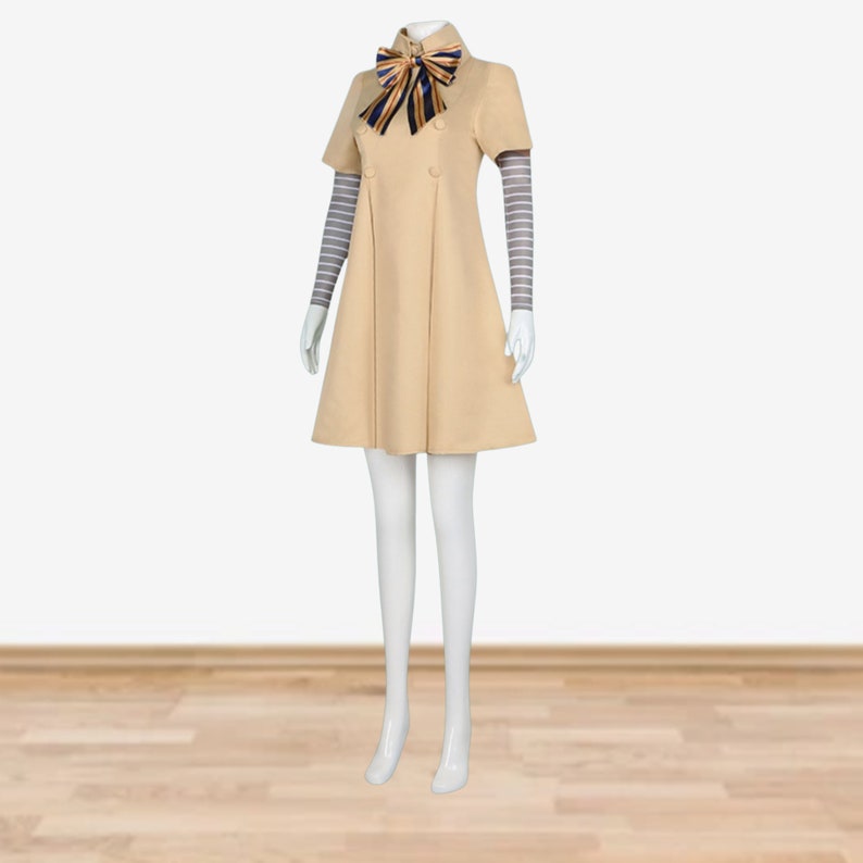 Megan Cos Dress, Horror Movies M3GAN Cos Suit Halloween Costume Full Set Outfit