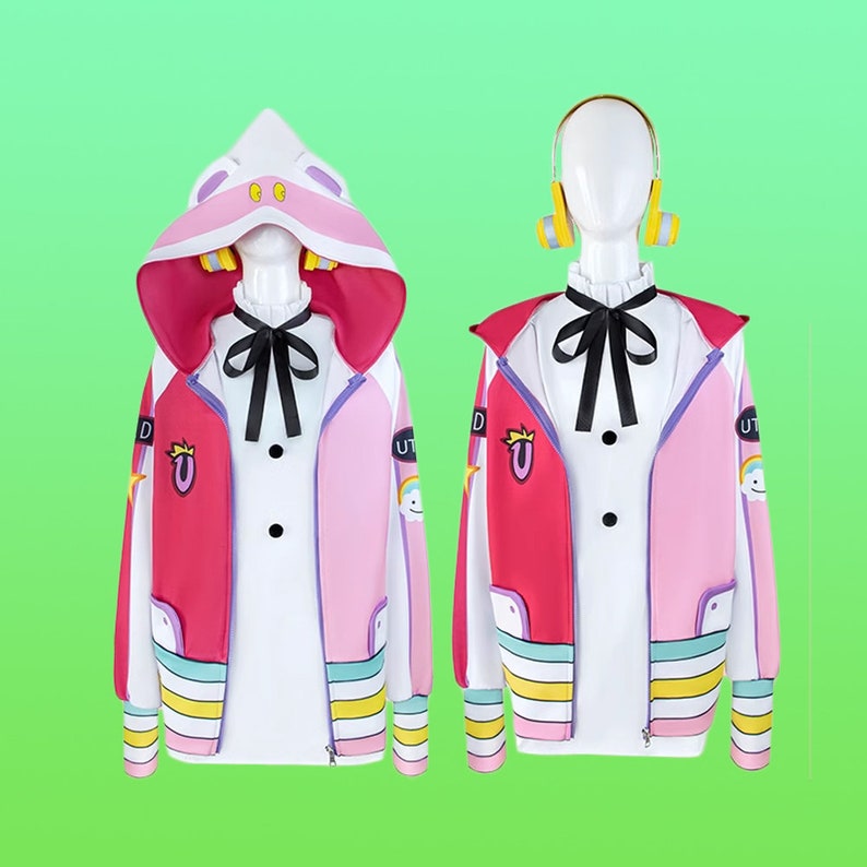 Uta Full Set, Uta COS Costumes for Women, One Piece Film Red Moive Inspired Costumes, Women&#39;s Halloween Costumes, Cosplay Costumes Props