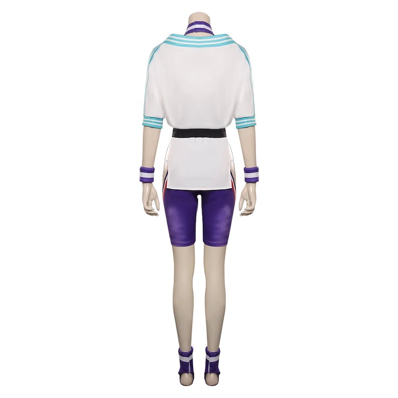 Manon Full Set Manon Cos Outfits Street Fighter Game Inspired Costumes for Women Halloween Cosplay Costume Props