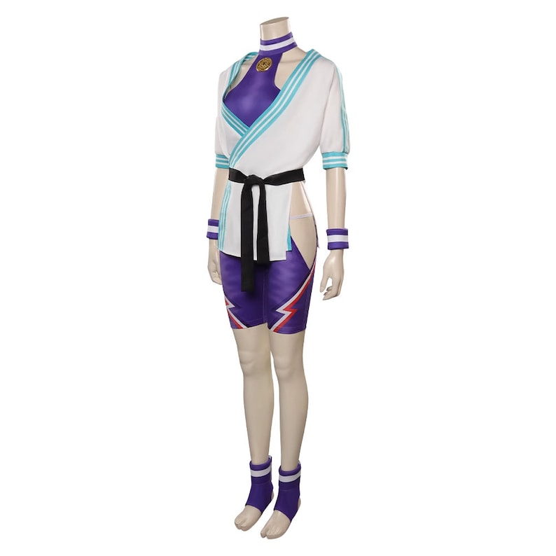 Manon Full Set Manon Cos Outfits Street Fighter Game Inspired Costumes for Women Halloween Cosplay Costume Props