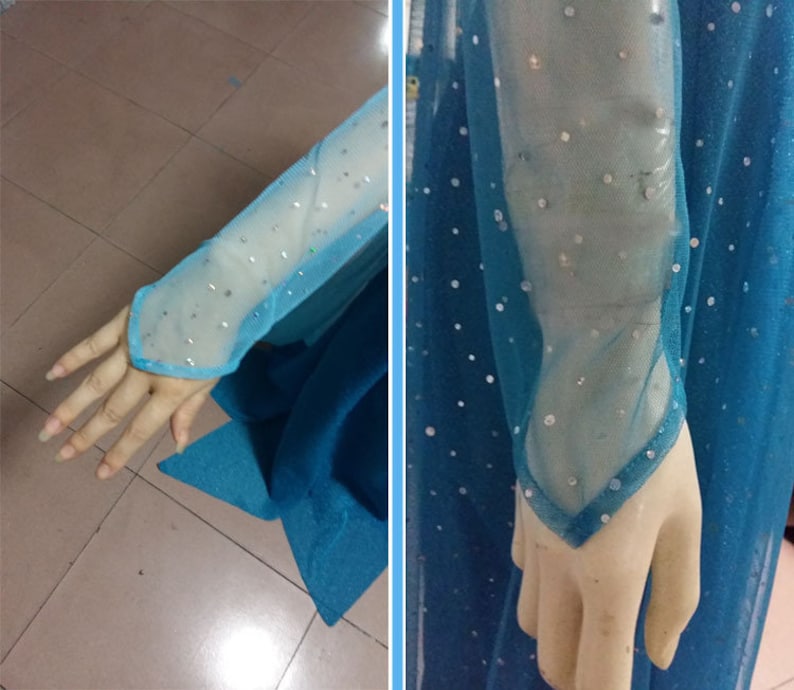 Elsa Dresses for Adult Costumes Frozen Princess Dress Girls  Elsa Cosplay Dress Accessories Halloween