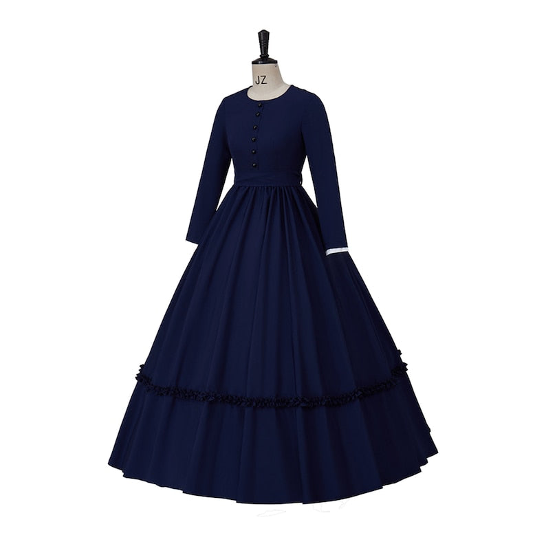 Women&#39;s Civil War Dress Victorian Dickens Costume1860s Civil War Ball Gown Southern Belle Costume