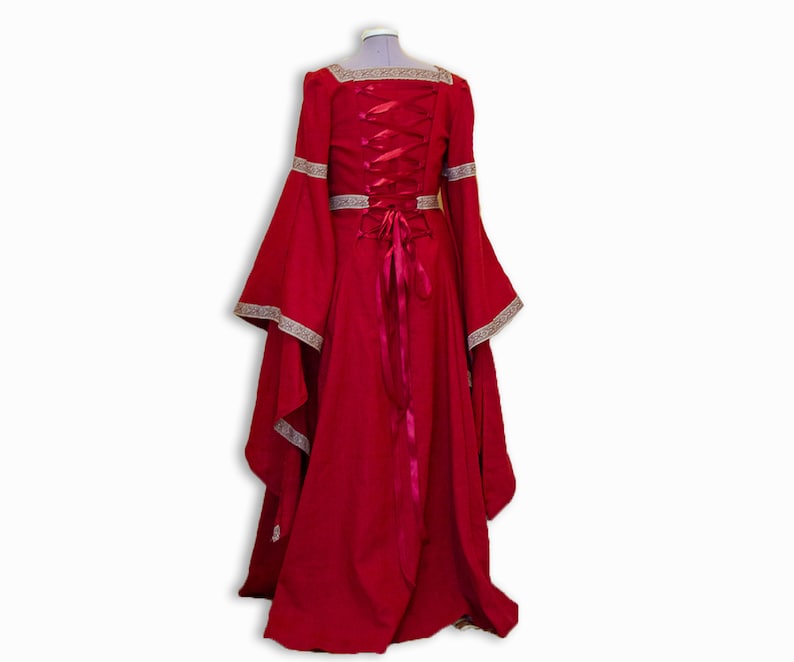 Medieval Dress, Fantasy Gown, Medieval Renaissance Dress, Medieval Wedding Dress, Sansa Cosplay Gown, Renaissance Fair, Fantasy Dress