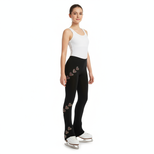 Figure Skating Training Pants Warm Over Boot Custom Size