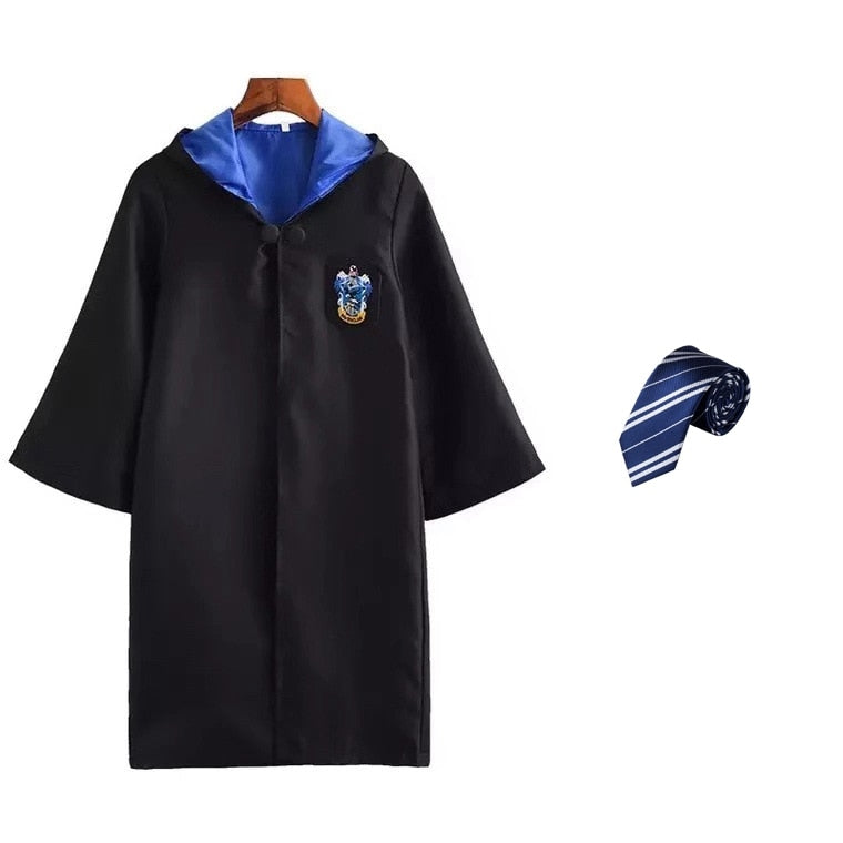 Magic Cape Cloak Robe Cosplay Accessories Harries Hermione Granger Costume Potters Scarf Glasses Gryffindor Holiday PartyGift