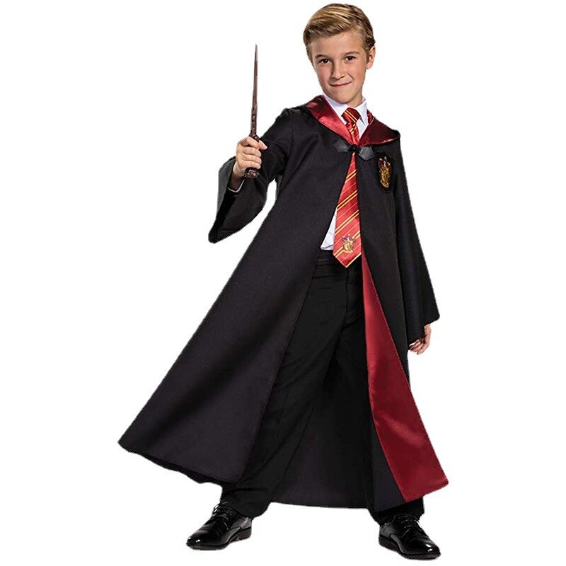 Magic Cape Cloak Robe Cosplay Accessories Harries Hermione Granger Costume Potters Scarf Glasses Gryffindor Holiday PartyGift