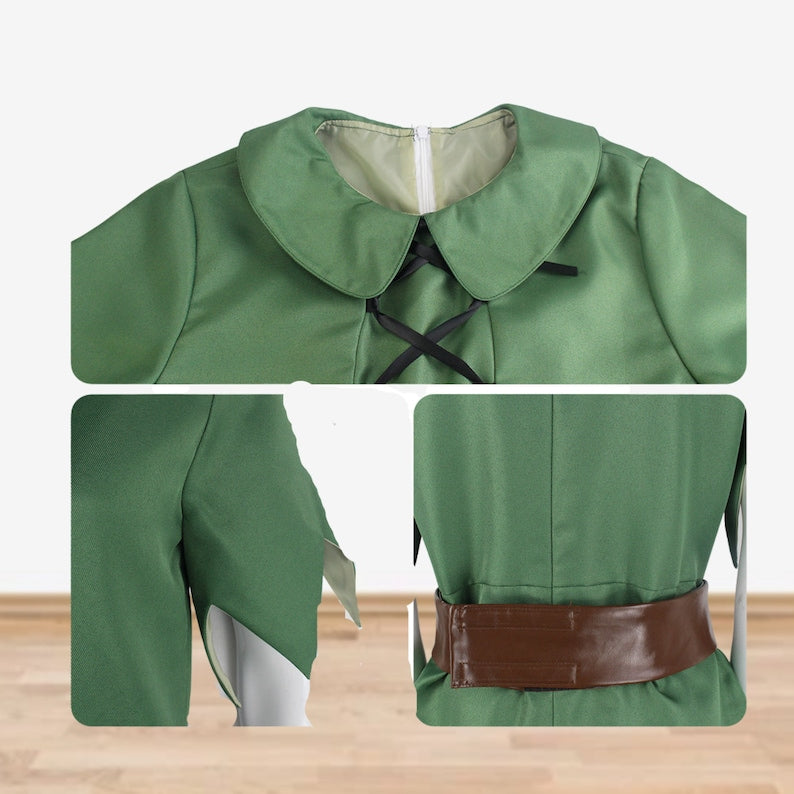 Peter Pan Costume, Peter Pan Costume Elf Outfit Halloween Cosplay Suit For Adult